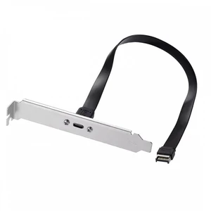 WRIARICH USB 3.2 Type-E IDC 20Pin Front Panel Header to USB-C Type-C Female Extension Cable 20Gbps with Panel Mount Screw WRIARICH USB 3.2 Type-E IDC 20Pin Front Panel Header to USB-C Type-C Female Extension Cable 20Gbps with Panel Mount Screw