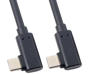 Chenyang CY USB-C Type-C to Type-C Cable Gen2 10Gbps 65W Dual 90 Degree Left Right Angled Type Chenyang CY USB-C Type-C to Type-C Cable Gen2 10Gbps 65W Dual 90 Degree Left Right Angled Type