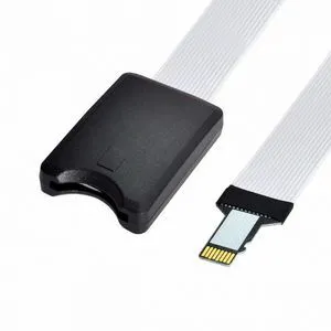 WRIARICH Micro-SD TF Memory Card Kit Male to SD Female Extension Soft Flat FPC Cable Extender 25cm WRIARICH Micro-SD TF Memory Card Kit Male to SD Female Extension Soft Flat FPC Cable Extender 25cm