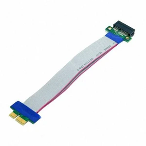 WRIARICH PCI-E Express 1X Slot Riser Card Extender Extension Ribbon Flex Relocate Cable 20cm WRIARICH PCI-E Express 1X Slot Riser Card Extender Extension Ribbon Flex Relocate Cable 20cm