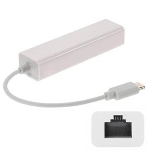 WRIARICH USB-C Type C Male to 100Mbps Ethernet Network LAN Adapter for Apple Macbook & Laptop PC WRIARICH USB-C Type C Male to 100Mbps Ethernet Network LAN Adapter for Apple Macbook & Laptop PC