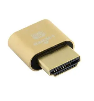 WRIARICH HD-034 CY Virtual Display Adapter HDMI 1.4 DDC EDID Dummy Plug Headless Ghost Display Emulator 1920x1080p@60Hz WRIARICH HD-034 CY Virtual Display Adapter HDMI 1.4 DDC EDID Dummy Plug Headless Ghost Display Emulator 1920x1080p@60Hz