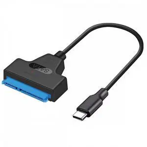 WRIARICH 5Gbps Type-C USB 3.1 Male to SATA 22 Pin 2.5" Hard disk driver SSD Adapter Cable for Laptop WRIARICH 5Gbps Type-C USB 3.1 Male to SATA 22 Pin 2.5" Hard disk driver SSD Adapter Cable for Laptop