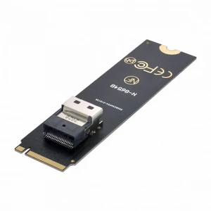 WRIARICH NGFF M-Key NVME to U.2 U2 Kit SFF-8639 to SFF-8654 Slimline SAS PCIe SSD Adapter for Mainboard WRIARICH NGFF M-Key NVME to U.2 U2 Kit SFF-8639 to SFF-8654 Slimline SAS PCIe SSD Adapter for Mainboard