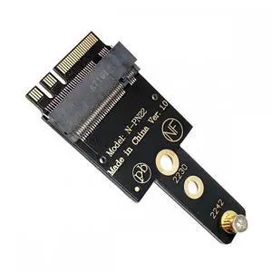 WRIARICH 2230 NGFF A+E-Key Male to NVME M-key Female Extension Adapter for Laptop Mainboard SSD 2230 2242 WRIARICH 2230 NGFF A+E-Key Male to NVME M-key Female Extension Adapter for Laptop Mainboard SSD 2230 2242