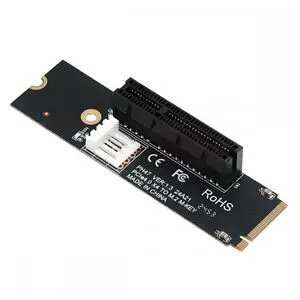 WRIARICH M.2 NGFF NVMe M-Key Extender to PCI-E X1 X4 X8 X16 Graphics Card Riser Adapter PCI-Express for M2 2260 2280 WRIARICH M.2 NGFF NVMe M-Key Extender to PCI-E X1 X4 X8 X16 Graphics Card Riser Adapter PCI-Express for M2 2260 2280