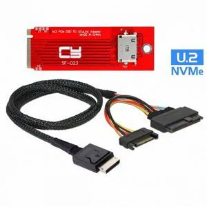 WRIARICH U.2 SFF-8639 Cable PCI-E 3.0 M.2 M-key to Oculink SFF-8612 SFF-8611 Host Adapter for PCIe Nvme SSD 2260 WRIARICH U.2 SFF-8639 Cable PCI-E 3.0 M.2 M-key to Oculink SFF-8612 SFF-8611 Host Adapter for PCIe Nvme SSD 2260