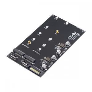 WRIARICH Dual Oculink SFF-8612 SFF-8611 to M.2 NGFF M-Key NVME PCIe SSD 2280 22110mm Adapter for Mainboard WRIARICH Dual Oculink SFF-8612 SFF-8611 to M.2 NGFF M-Key NVME PCIe SSD 2280 22110mm Adapter for Mainboard