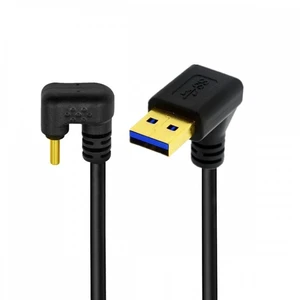 WRIARICH Up Angled USB3.0 Type-A to Type C USB-C Male to Male Power Data Cable 5Gbps USB-C Opposite U Shape Back Angled WRIARICH Up Angled USB3.0 Type-A to Type C USB-C Male to Male Power Data Cable 5Gbps USB-C Opposite U Shape Back Angled