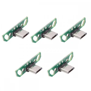 WRIARICH Cable 5pcs/set DIY OEM Micro USB2.0 Male Plug Connector 7mm Length with PCB Mounting Assembly Solder Type WRIARICH Cable 5pcs/set DIY OEM Micro USB2.0 Male Plug Connector 7mm Length with PCB Mounting Assembly Solder Type