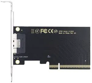 WRIARICH External Slimline SFF-8654 8X 74Pin to PCIE Express 3.0 PCIE4.0 Raid Card VROC Raid0 Hyper Adapter WRIARICH External Slimline SFF-8654 8X 74Pin to PCIE Express 3.0 PCIE4.0 Raid Card VROC Raid0 Hyper Adapter