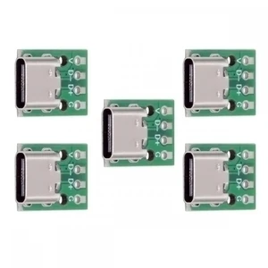 WRIARICH Cable 5pcs/set DIY OEM Type C Female Socket Connector to PCBA 4Pin USB2.0 Pinout DC 5V Power WRIARICH Cable 5pcs/set DIY OEM Type C Female Socket Connector to PCBA 4Pin USB2.0 Pinout DC 5V Power