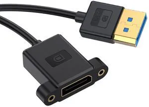WRIARICH Cable Ultrafine DisplayPort 1.4 DP Male to Female Extension Cable 8K 60hz 4K 144hz for Desktop Laptop Monitor Graphics Card 30cm WRIARICH Cable Ultrafine DisplayPort 1.4 DP Male to Female Extension Cable 8K 60hz 4K 144hz for Desktop Laptop Monitor Graphics Card 30cm