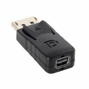 WRIARICH Black DP DisplayPort Male to Mini DP DisplayPort Female Adapter for Displays HDTV Monitor WRIARICH Black DP DisplayPort Male to Mini DP DisplayPort Female Adapter for Displays HDTV Monitor