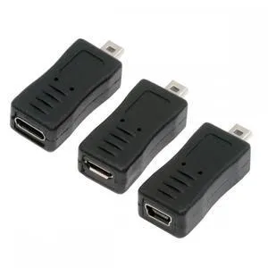 WRIARICH 3pcs/set USB-C Type-C Micro Mini USB Female to Camera Mini 8P Data Power Adapter for Coolpix UC-E6 UC-E16 UC-E17 DSC-W DMC-S EX-Z WRIARICH 3pcs/set USB-C Type-C Micro Mini USB Female to Camera Mini 8P Data Power Adapter for Coolpix UC-E6 UC-E16 UC-E17 DSC-W DMC-S EX-Z