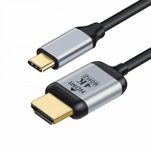WRIARICH USB 3.1 Type-C USB-C Source to HDMI HDTV Displays Male 4K Monitor Cable for Laptop 1.8m WRIARICH USB 3.1 Type-C USB-C Source to HDMI HDTV Displays Male 4K Monitor Cable for Laptop 1.8m