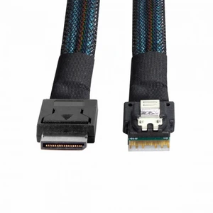WRIARICH OcuLink PCIe PCI-Express SFF-8611 4i to SFF-8654 Slimline SSD Data Active Cable 50cm WRIARICH OcuLink PCIe PCI-Express SFF-8611 4i to SFF-8654 Slimline SSD Data Active Cable 50cm