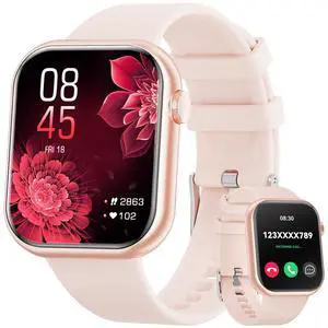 Smart Watch (Answer/Make Call) 1.85inch Fitness Tracker, DIY Dials/Pedometer/Calories/Multiple Sport Modes/Voice Assistant, Smart Watches for Men Women Android iOS Phones Smart Watch (Answer/Make Call) 1.85inch Fitness Tracker, DIY Dials/Pedometer/Calories/Multiple Sport Modes/Voice Assistant, Smart Watches for Men Women Android iOS Phones
