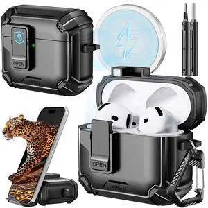 for AirPods 4 Case -Balck for AirPods 4 Case -Balck