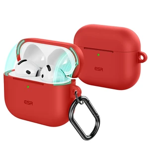 for AirPods 5/4 Case, Magnetic Lid, Cloud Series, Red Compatible with Apple AirPods 5/4 Case (2026/2024) (USB-C), Magnetic Lid, Full Drop Protection Cover with Carabiner for AirPods 5/4 Case, Magnetic Lid, Cloud Series, Red Compatible with Apple AirPods 5/4 Case (2026/2024) (USB-C), Magnetic Lid, Full Drop Protection Cover with Carabiner