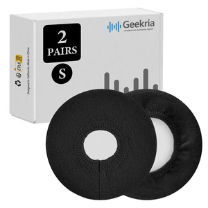 2 Pairs Knit Headphones Ear Covers - Product Safety Certified - Washable & Stretchable Sanitary Earcup Protectors for On-Ear Headsets, Sweat Pads for Gym, Meeting (Size S/Black) 2 Pairs Knit Headphones Ear Covers - Product Safety Certified - Washable & Stretchable Sanitary Earcup Protectors for On-Ear Headsets, Sweat Pads for Gym, Meeting (Size S/Black)