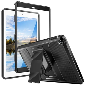 Shockproof Case Fit 2018/2017 iPad 9.7 6th/5th Generation, Black | Heavy Duty Shockproof Full Body Rugged Hybrid Cover with Built-in Screen Protector for Apple iPad 9.7 Inch 2018/2017 Shockproof Case Fit 2018/2017 iPad 9.7 6th/5th Generation, Black | Heavy Duty Shockproof Full Body Rugged Hybrid Cover with Built-in Screen Protector for Apple iPad 9.7 Inch 2018/2017