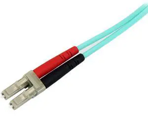 5m (16.4ft) LC/UPC to SC/UPC OM3 Multimode Fiber Optic Cable, Full Duplex 50/125, 100G, LSZH Fiber Jumper Cord 5m (16.4ft) LC/UPC to SC/UPC OM3 Multimode Fiber Optic Cable, Full Duplex 50/125, 100G, LSZH Fiber Jumper Cord