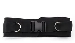 Adjustable Waist Belt Soft Neoprene Padded Belt with 2 Movable Rings for Cable Machines Fitness Exercise Speed Agility Resistance Training Adjustable Waist Belt Soft Neoprene Padded Belt with 2 Movable Rings for Cable Machines Fitness Exercise Speed Agility Resistance Training