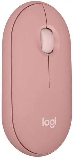 Pebble Mouse 2 M350s Slim Bluetooth Wireless Mouse, Portable, Lightweight, Customizable Button, Quiet Clicks, Easy-Switch for Windows, macOS, iPadOS, Android, Chrome OS - Tonal Rose Pebble Mouse 2 M350s Slim Bluetooth Wireless Mouse, Portable, Lightweight, Customizable Button, Quiet Clicks, Easy-Switch for Windows, macOS, iPadOS, Android, Chrome OS - Tonal Rose