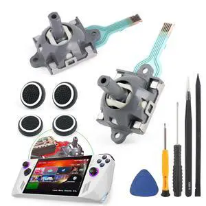 2Pack Joysticks for Asus ROG Ally RC71L Handheld Console Joystick Replacement for GPD win3 Windows 10 Handheld Laptop Thumb Sticks Joystick Replace Accessories Parts with Repair Tools 2Pack Joysticks for Asus ROG Ally RC71L Handheld Console Joystick Replacement for GPD win3 Windows 10 Handheld Laptop Thumb Sticks Joystick Replace Accessories Parts with Repair Tools