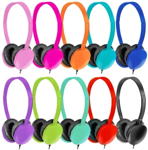 Bulk Headphones 20 Pack for Classroom School Kids,Wholesale Wired Kids Children Teen Students 3.5mm Jack Mixed Colors Bulk Headphones 20 Pack for Classroom School Kids,Wholesale Wired Kids Children Teen Students 3.5mm Jack Mixed Colors