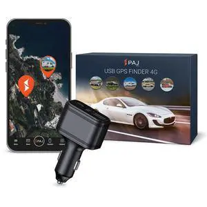 PAJ USB 4G Mini GPS Tracker for Cars & Trucks with SOS Button | Live App Tracking - Real-Time Vehicle Tracking - Cigarette Lighter Port - 12V Plug-in - Subscription Required PAJ USB 4G Mini GPS Tracker for Cars & Trucks with SOS Button | Live App Tracking - Real-Time Vehicle Tracking - Cigarette Lighter Port - 12V Plug-in - Subscription Required