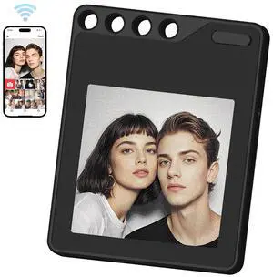 Color E-Ink Smart Tracker Bluetooth Item Finder & Luggage Tag, Customizable Digital Photo Keychain with App Control, Ideal Tech Gift for Travelers & Pet Owners Black Color E-Ink Smart Tracker Bluetooth Item Finder & Luggage Tag, Customizable Digital Photo Keychain with App Control, Ideal Tech Gift for Travelers & Pet Owners Black