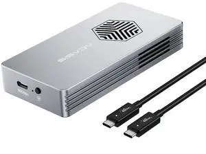 ACASIS 40Gbps M.2 NVMe SSD Enclosure with Active Cooling Fan, JHL7440 Chip Compatible with Thunderbolt 4/3 & USB4, External NVMe Box for PC Gaming/Windows/Mac Support 2280/2260/2242/2230, Up to 8TB ACASIS 40Gbps M.2 NVMe SSD Enclosure with Active Cooling Fan, JHL7440 Chip Compatible with Thunderbolt 4/3 & USB4, External NVMe Box for PC Gaming/Windows/Mac Support 2280/2260/2242/2230, Up to 8TB