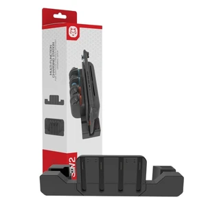 Switch 2 Joy-Con Charging Dock, 4-in-1 Charging Station for Left/Right Controllers with Game Card Storage Slots, USB Powered, LED Indicators, Case-Friendly Switch 2 Joy-Con Charging Dock, 4-in-1 Charging Station for Left/Right Controllers with Game Card Storage Slots, USB Powered, LED Indicators, Case-Friendly