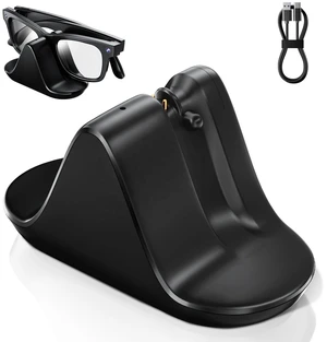 Aolion Charging Stand for Ray-Ban Meta Smart Glasses, Type-C Charger Dock for Wayfarer RW4008/RW4006, Skyler RW4010, Headliner - 45° Ergonomic, Anti-Slip, Safety Protection Aolion Charging Stand for Ray-Ban Meta Smart Glasses, Type-C Charger Dock for Wayfarer RW4008/RW4006, Skyler RW4010, Headliner - 45° Ergonomic, Anti-Slip, Safety Protection