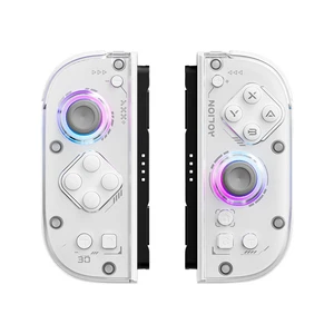 Aolion J30 Switch 2 Left & Right Controllers, TMR Joysticks, Mechanical Buttons, Macro Back Keys, RGB, 9-Axis Gyro, One-Tap Wake for Switch 1/2, PC/Android/Steam Aolion J30 Switch 2 Left & Right Controllers, TMR Joysticks, Mechanical Buttons, Macro Back Keys, RGB, 9-Axis Gyro, One-Tap Wake for Switch 1/2, PC/Android/Steam