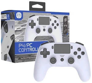 TOPWOLF Wireless PS4 Controller for PS4/PC, Bluetooth Gaming Gamepad with 6-Axis Motion, Turbo & Macro, Back Buttons, Touchpad, 3.5mm Audio, Dual Vibration, 600mAh TOPWOLF Wireless PS4 Controller for PS4/PC, Bluetooth Gaming Gamepad with 6-Axis Motion, Turbo & Macro, Back Buttons, Touchpad, 3.5mm Audio, Dual Vibration, 600mAh