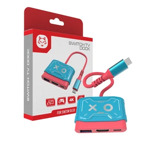 TOPWOLF Switch Portable Mini HDMI TV Adapter, 4K Video Converter with 60W PD Fast Charging & USB 3.0, Plug & Play Dock for Switch/Switch OLED TOPWOLF Switch Portable Mini HDMI TV Adapter, 4K Video Converter with 60W PD Fast Charging & USB 3.0, Plug & Play Dock for Switch/Switch OLED