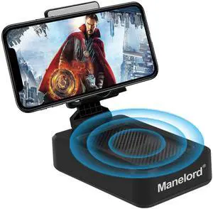 Cell Phone Stand with Wireless Bluetooth Speaker Compatible for iPhone/Samsung/iPad Tablet, Anti-Slip Design Phone Stand with HD Surround Sound for Home,Office,Outdoor etc. Cell Phone Stand with Wireless Bluetooth Speaker Compatible for iPhone/Samsung/iPad Tablet, Anti-Slip Design Phone Stand with HD Surround Sound for Home,Office,Outdoor etc.