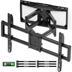 Heavy Duty Full Motion TV Wall Mount for 37-90 Inch TVs up to 165 lb | Dual articulating arms extend 16.6 in; smooth tilt and swivel, 4X load tested, max VESA 600x400 mm, 12/16 in wood studs Heavy Duty Full Motion TV Wall Mount for 37-90 Inch TVs up to 165 lb | Dual articulating arms extend 16.6 in; smooth tilt and swivel, 4X load tested, max VESA 600x400 mm, 12/16 in wood studs