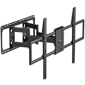 Heavy Duty Full Motion TV Wall Mount for 60-120 Inch TVs, Holds 220lbs, 28" Extension Wall Bracket, Preassembled TV Mount for 65" 75" 85" 90" 98" 100", Max VESA 900x600mm, Fits 12-24" Studs Heavy Duty Full Motion TV Wall Mount for 60-120 Inch TVs, Holds 220lbs, 28" Extension Wall Bracket, Preassembled TV Mount for 65" 75" 85" 90" 98" 100", Max VESA 900x600mm, Fits 12-24" Studs