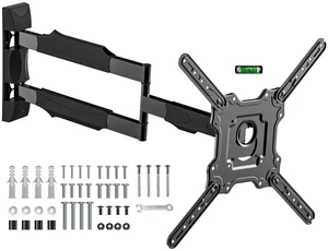 28.3" Long Arm TV Wall Mount for Most 26-65 Inch TV | Corner Wall Mount TV Bracket With Extension Arm Articulating, Swivel and Tilt, Max VESA 400x400mm and Up to 80 lbs 28.3" Long Arm TV Wall Mount for Most 26-65 Inch TV | Corner Wall Mount TV Bracket With Extension Arm Articulating, Swivel and Tilt, Max VESA 400x400mm and Up to 80 lbs