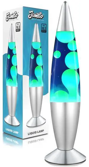 16" Beautiful Lamp- Blue with Yellow/Green Wax, Relaxing Liquid Light, Night Light Nightlight, Home Decor Living Room Office Bedroom Lamp for Adults Teens Kids, Magma Motion 16" Beautiful Lamp- Blue with Yellow/Green Wax, Relaxing Liquid Light, Night Light Nightlight, Home Decor Living Room Office Bedroom Lamp for Adults Teens Kids, Magma Motion