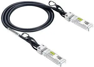 SFP+ DAC Twinax Cable, 10G SFP+ to SFP+ Direct Attach Copper Patch Passive Cable for Cisco SFP-H10GB-CU1M, Meraki MA-CBL-TA-1M, Ubiquiti UniF, D-Link, Fortinet, 1-Meter(3.3ft) SFP+ DAC Twinax Cable, 10G SFP+ to SFP+ Direct Attach Copper Patch Passive Cable for Cisco SFP-H10GB-CU1M, Meraki MA-CBL-TA-1M, Ubiquiti UniF, D-Link, Fortinet, 1-Meter(3.3ft)