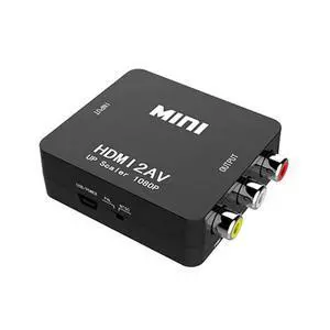 HDMI to RCA, HDMI to AV Converter 1080p 3RCA CVBs Composite Video Audio Converter Adapter Supporting PAL/NTSC for TV Stick, Roku, Chromecast, PC, Laptop, Xbox, HDTV, PS3 STBBlue-Ray DVD Player HDMI to RCA, HDMI to AV Converter 1080p 3RCA CVBs Composite Video Audio Converter Adapter Supporting PAL/NTSC for TV Stick, Roku, Chromecast, PC, Laptop, Xbox, HDTV, PS3 STBBlue-Ray DVD Player