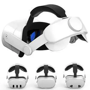 Adjustable Comfort Head Strap for Meta Quest 3S/Quest 3/Quest 2 - Elite Strap Replacement for Enhanced Support, Reduced Pressure & VR Gaming Immersion (T4 Quest 3S/Quest 3/Quest 2 Head Strap) Adjustable Comfort Head Strap for Meta Quest 3S/Quest 3/Quest 2 - Elite Strap Replacement for Enhanced Support, Reduced Pressure & VR Gaming Immersion (T4 Quest 3S/Quest 3/Quest 2 Head Strap)