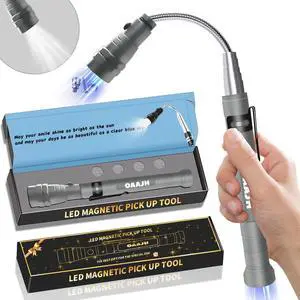 Christmas Stocking Stuffers for Adults, Magnetic Pickup Tool with 3 LED Lights, Telescoping Magnet Flashlight Gifts Dad Gifts from Daughter Son Wife, Cool Gadgets for Men 2025, Birthday Gifts for Men Christmas Stocking Stuffers for Adults, Magnetic Pickup Tool with 3 LED Lights, Telescoping Magnet Flashlight Gifts Dad Gifts from Daughter Son Wife, Cool Gadgets for Men 2025, Birthday Gifts for Men