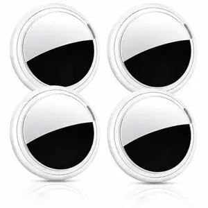 Air Tracker Tags 4 Pack - Bluetooth Wallet Tracker, Keys Finder Work with Apple Find My (iOS Only), Smart Item Locator Tags for Luggage, Backpack, Phone Air Tracker Tags 4 Pack - Bluetooth Wallet Tracker, Keys Finder Work with Apple Find My (iOS Only), Smart Item Locator Tags for Luggage, Backpack, Phone