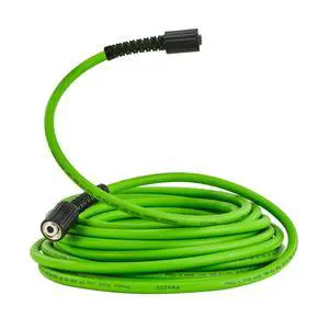 Pressure Washer Hose for Power Washer 3600 PSI High Pressure Replacement Hose 1/4" x 25 FT Flexible Power Washing Extension Hose Compatible with M22 Fittings Pressure Washer Hose for Power Washer 3600 PSI High Pressure Replacement Hose 1/4" x 25 FT Flexible Power Washing Extension Hose Compatible with M22 Fittings